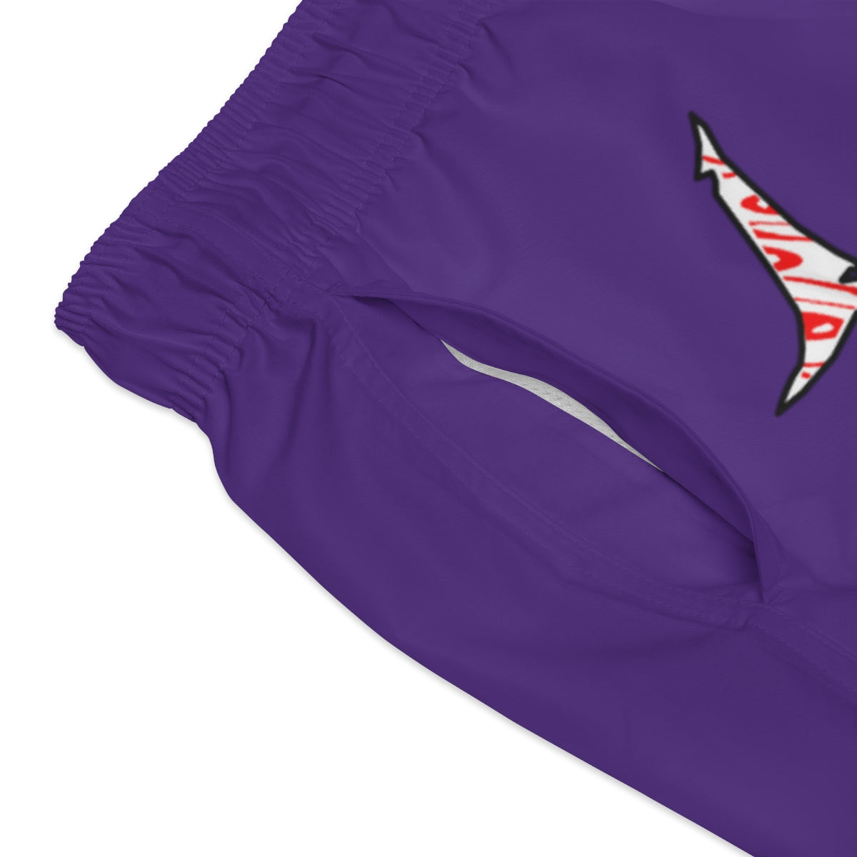 OneX Purple Swim Trunks